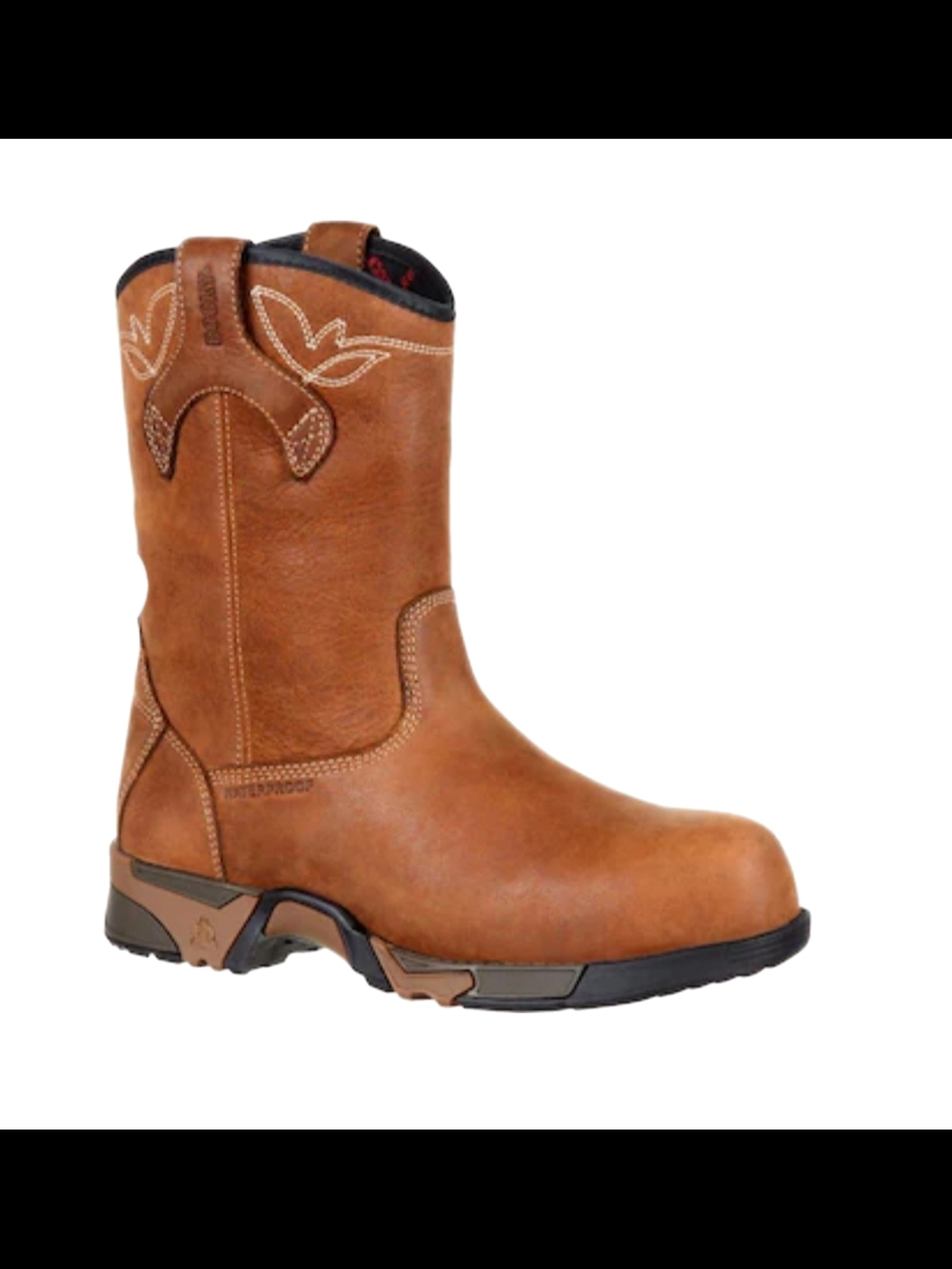 Women's Rocky Composite-Toe Waterproof Work Boots - Size 8 - Like-New